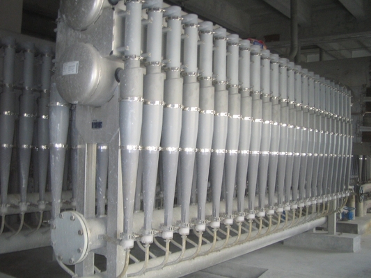 Effiziente Trennung von Fasern und Schadstoffen mit einem HCl5-LC-Reiniger im Gießverfahren