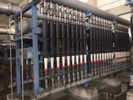 Papierzellstofffabrik Xcel 150 Niedrigkonsistenz-Hydrozyklon Schwarzer Oberkegel ohne Verarbeitung