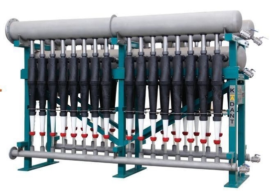 XCEL150 LC-Reiniger zur Trennung von Fasern und Schadstoffen in der ersetzten Gießindustrie