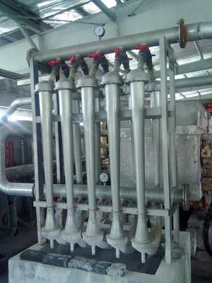 Papierpulpmaschine Edelstahl-Hydrozyklon Cleanpac 250 Lwr mit Kundendienst